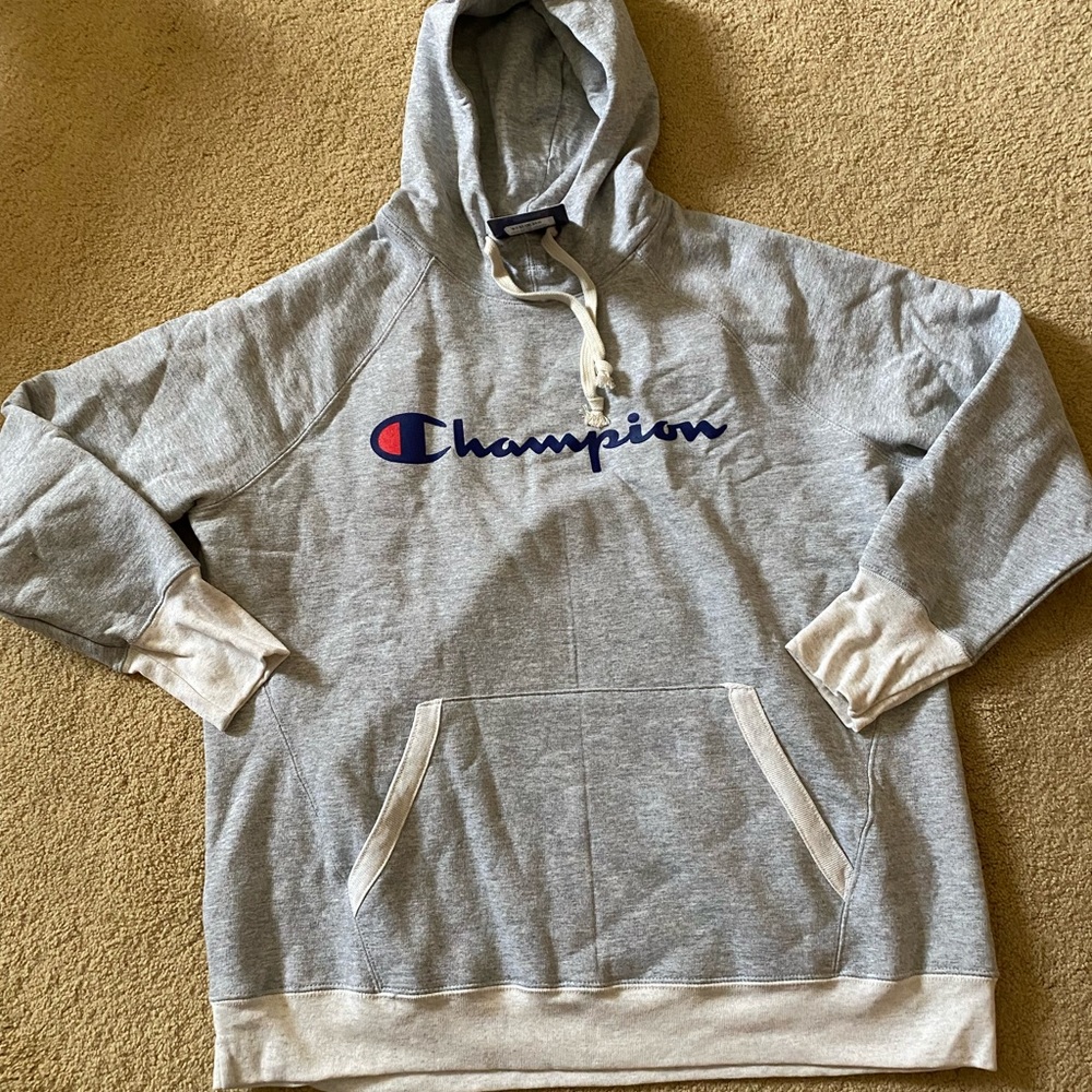 This is a brand new champion hooded sweatshirt